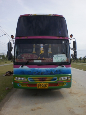 ขาย!!รถบัสรับส่งพนักงาน ISUZU เครื่องท้าย + Benze เบรคแห้ง