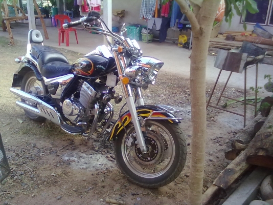 ขาย plastinum monaco 250 A 2สูบ แยก 4 ท่อไอเสีย