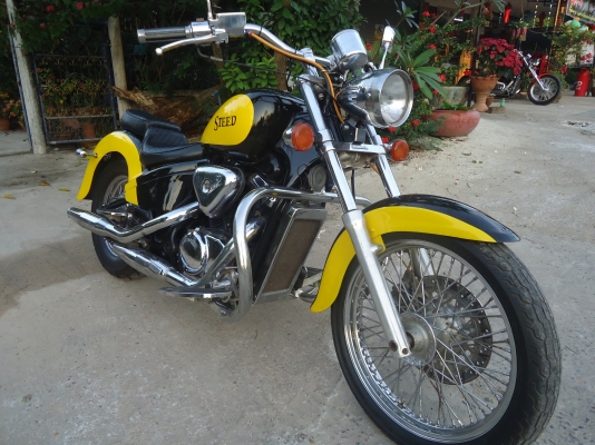 หนุ่ม ปราจีน : ขาย-แลก Steed 400 ถังใหญ่ แต่งสวย อินวอย+สรรพสามิต