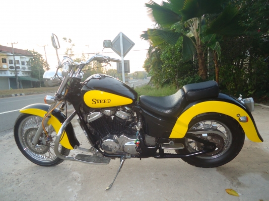 หนุ่ม ปราจีน : ขาย-แลก Steed 400 ถังใหญ่ แต่งสวย อินวอย+สรรพสามิต