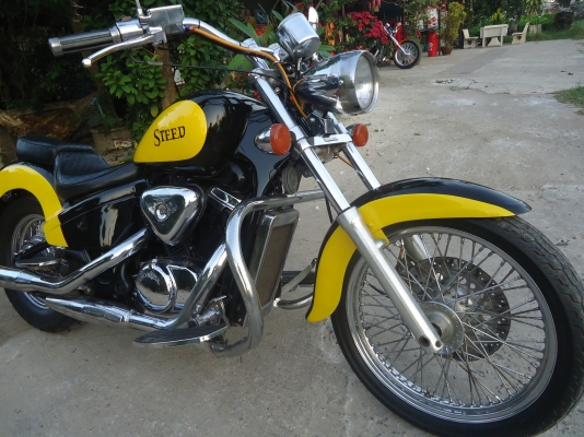 หนุ่ม ปราจีน : ขาย-แลก Steed 400 ถังใหญ่ แต่งสวย อินวอย+สรรพสามิต