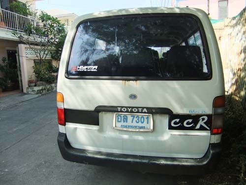 TOYOTA HIACE 2.5 ดีเซล ปี 1991 หัวจรวด ช่วงสั้น