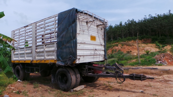 HINO 227 เปลี่ยนหัวเป็นสิงห์ไฮเทค สองเพลา หางพ่วงสองเพลาไม่ดั้ม HINO 227 เปลี่ยนหัวเป็นสิงห์ไฮเทค สองเพลา หางพ่วงสองเพลาไม่ดั้ม