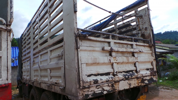 HINO 227 เปลี่ยนหัวเป็นสิงห์ไฮเทค สองเพลา หางพ่วงสองเพลาไม่ดั้ม HINO 227 เปลี่ยนหัวเป็นสิงห์ไฮเทค สองเพลา หางพ่วงสองเพลาไม่ดั้ม