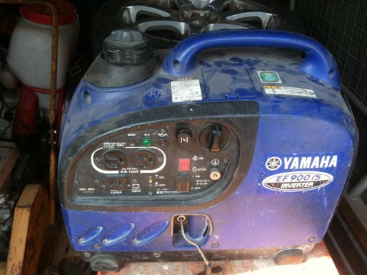 เครื่องปั่นไฟเก่าญี่ปุ่น เครื่องยนต์ 4 จังหวะ ไฟ 110 V.