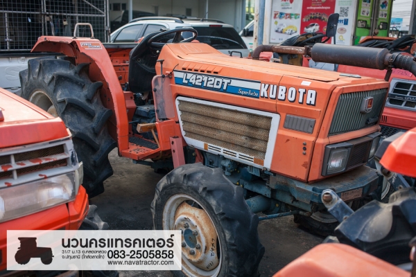 KUBOTA L4212DT 4สูบเทอร์โบ มือสองญี่ปุ่น 270,000บ. www.navatractor.com