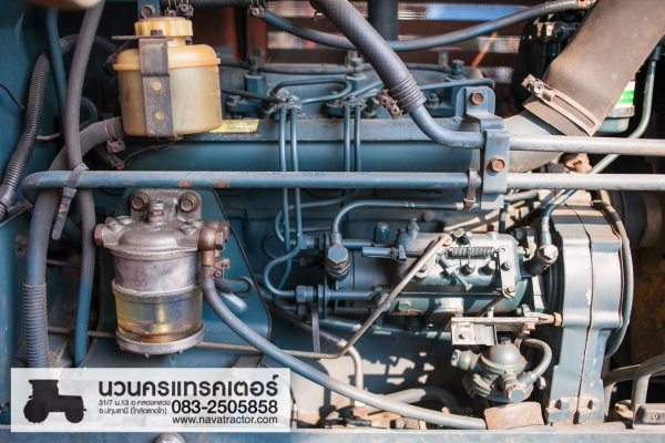 Kubota M7970 เครื่องดีเซล 4 สูบ 4,292cc ราคา 350,000 บาท www.navatractor.com