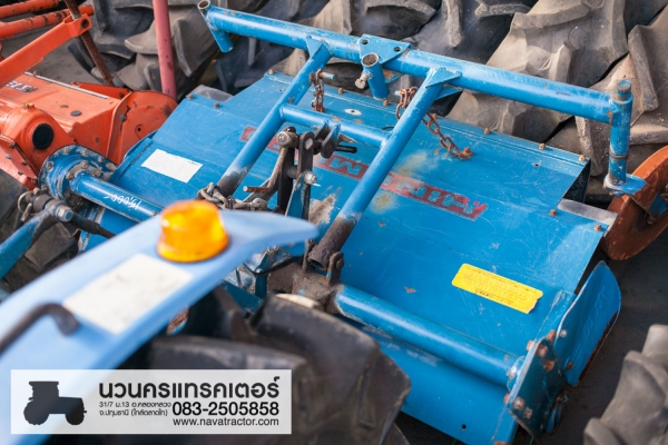 ถูก ทน ดี Hinomoto E15 สภาพสวย ขายทั้งชุดพร้อมโรตารี่พรวนดิน www.navatractor.com