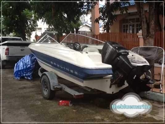 Speedboat Bayliner 18 ฟุต พร้อมเครื่อง 120 แรง