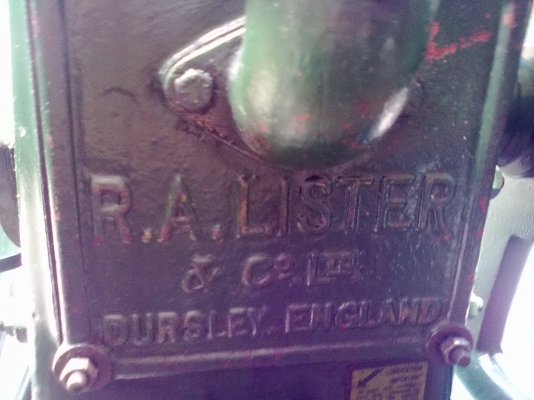 ขายเครื่องสูบนํ้า ยี่ห้อ ลิสเตอร์    lister  8เเรงม้า