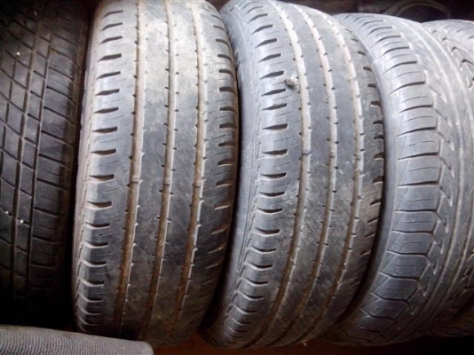 ล้อแม็กซ์ขอบ 13x5.5 4รู114  พร้อมยางดอกหนา