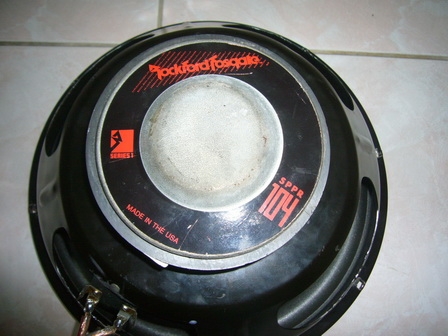 ขายลำโพง 10นิ้ว Rockford Fosgate มี1ดอก ขายลำโพง 10นิ้ว Rockford Fosgate มี1ดอก