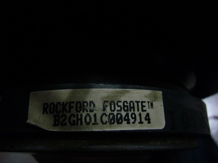 ขายลำโพง 10นิ้ว Rockford Fosgate มี1ดอก ขายลำโพง 10นิ้ว Rockford Fosgate มี1ดอก