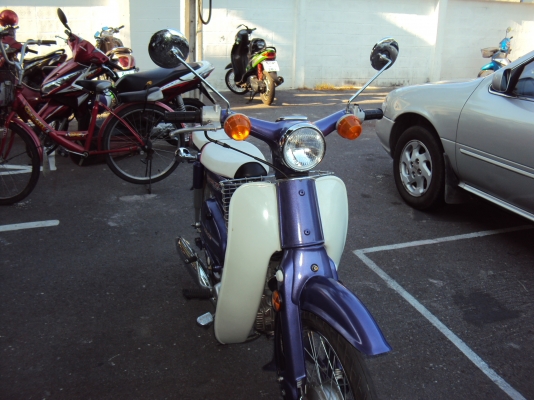 ขายฮอนด้า c70ไม่มีทะเบียน เครื่องดีสวยทำใหม่ระบบไพใช้ได้หมดสนใจติดต่อสรกฤช 081-8478107