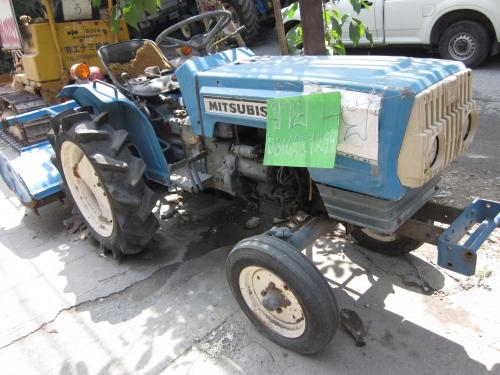 SALE!! รถไถ MITSUBISHI: 16 HPขับเคลื่อน 2WD-เกียร์กระปุก พร้อมโรตารี่พรวนดิน