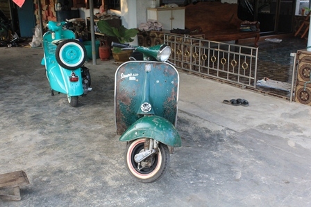 ขาย Vespa บล็อกอิตาลี งานเดิม สีเดิม แห้งๆ ราคาเพียง 34500 ฉบับปรับปรุง