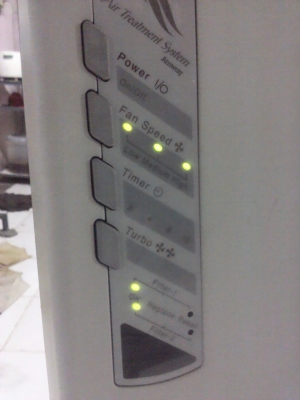 เครื่องฟอกอากาศแอมเวร์ 4500 บาท สภาพสวยพร้อมใช้