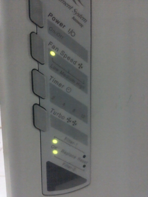 เครื่องฟอกอากาศแอมเวร์ 4500 บาท สภาพสวยพร้อมใช้