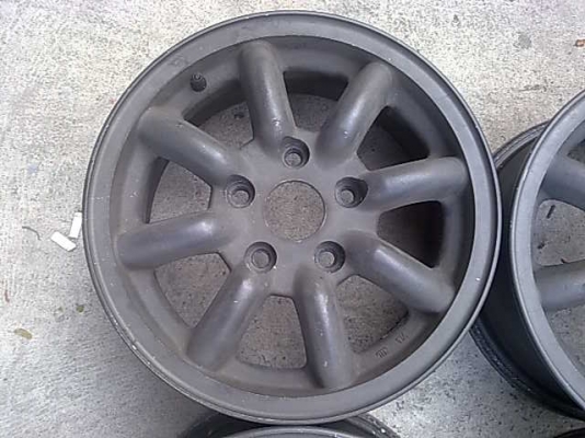 ----- ขาย ----- ล้อกล้วย 14 x 6 x 5 รู 114 ET 38 เก่าญี่ปุ่น