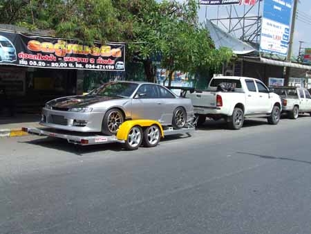 รับต่อรถพ่วง สำหรับเคลื่อนย้ายรถ จาก P.N.T. 093-9895964