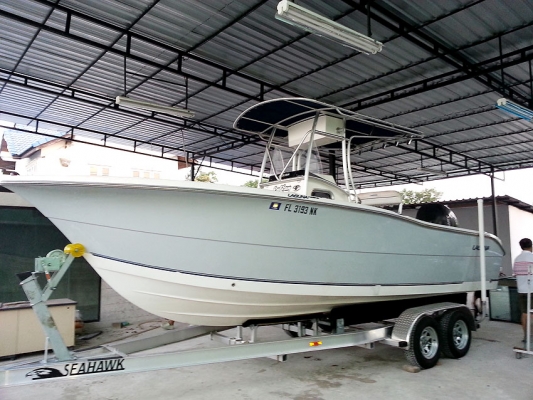 ลด ลดราคาแล้ว (ผ่อนได้) ขายเรือตกปลา 2007 SEA RAY LAGUNA 240SC เครื่อง MERCURY VERADO 225HP