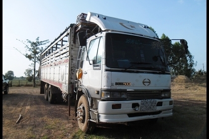 สิบล้อฮีโน่ เครื่อง HO7D สภาพดี สวยมากๆ