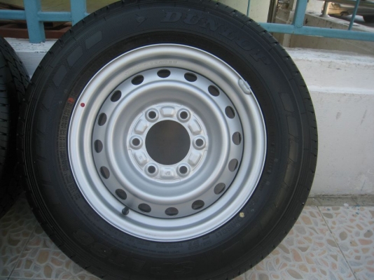 ขายกะทะล้อ isuzu d-max 15" 6/139 +ยางป้ายแดงปี 12(081-3747940)