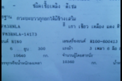 สิบล้อฮีโน่ 3H วางเครื่อง H100 ราคาน่าซื้อมาก ด่วนๆ