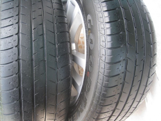 ขายล้อแม็กเดิม chevrolet sonic 16"x6" 4/100 et39 +ยาง(081-3747940)