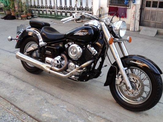 วุฒินนบุรี//(ลดกระหน่ำ) DRAG STAR400 คลาสสิคสวยๆเครื่องแน่นๆประกอบใหม่ๆใช้ไม่นานคับ