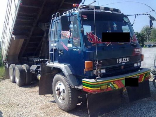 ขายสิบล้อดั๊มพ์ ISUZU 210 เครื่องเดิม เกียร์เดิม ดั๊มพ์มิเนียม ทะเบียนพร้อมโอน