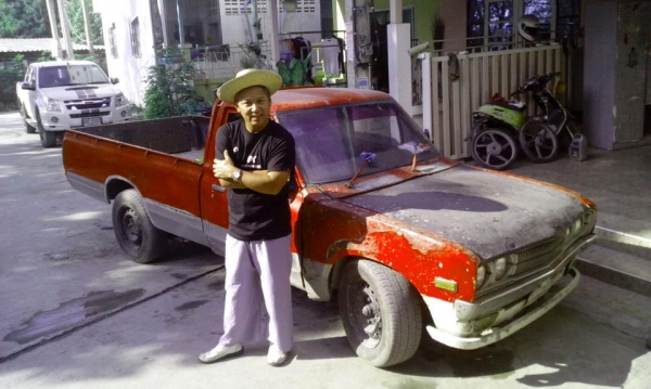 ขาย datsun 620 ช้างเหยียบ