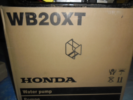 ขายเครื่องสูบน้ำ HONDA  GX 120 WB 20XT 4 จังหวะ เบนซิน