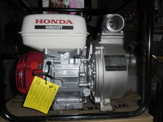 ขายเครื่องสูบน้ำ HONDA  GX 120 WB 20XT 4 จังหวะ เบนซิน