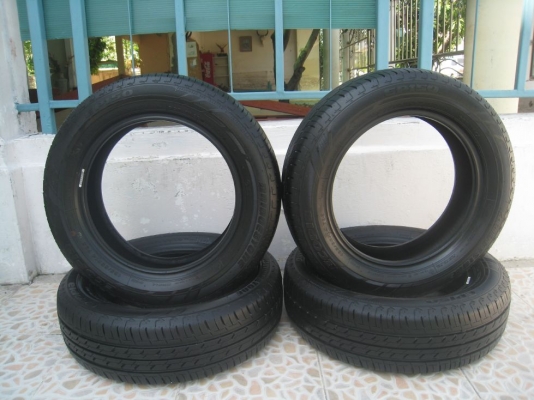 ขายยาง bridgestone ecopia ep150 165/65r14 ปี12 (081-3747940)