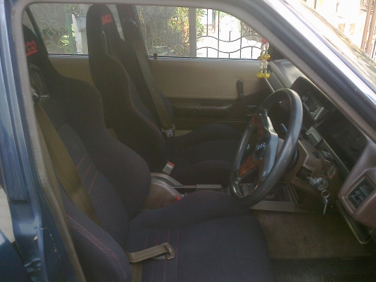 TOYOTA KE70 DX+LPG+เบาะSAPARCO+ล้อกล้วย16+แอร์หนาว