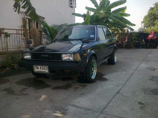 TOYOTA KE70 DX+LPG+เบาะSAPARCO+ล้อกล้วย16+แอร์หนาว