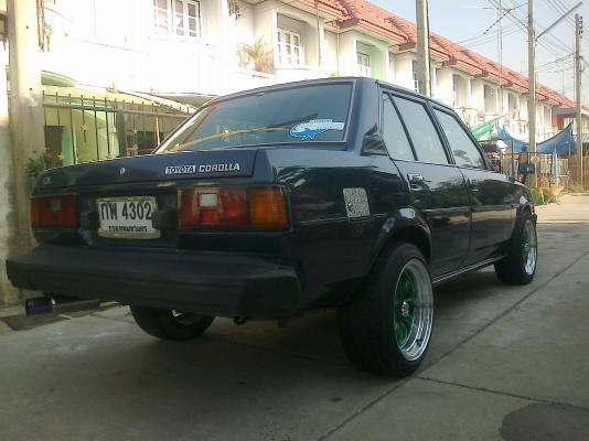 TOYOTA KE70 DX+LPG+เบาะSAPARCO+ล้อกล้วย16+แอร์หนาว