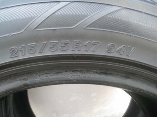 ขายยาง YOKOHAMA EARTH-1 215/55R17 ปี 10 (1คู่) (081-3747940)