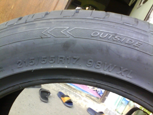 ยาง 215 55 17 TRACMAX F 106 ราคา 2,350 บาท ถูกมาก ๆ ...