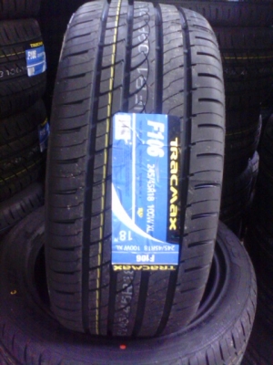 ยาง 245 45 18 TRACMAX F 106 ราคาเพียง 3,200 บาท