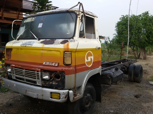 ขายรถ HINO KM545 เครื่่อง WO4D 117 แรงม้า คัสซีสวย