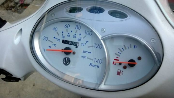 SYM Fiddle II สวยๆ VESPA ราคาประหยัด ของแต่งเต็ม ถูกๆ ลดได้เยอะ