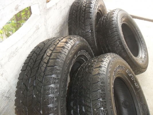 ยาง YOKOHAMA 265/70R16 ปี08 สวยๆ 4 เส้น ราคา 2700 บาท ยาง YOKOHAMA 265/70R16 ปี08 สวยๆ 4 เส้น ราคา 2700 บาท