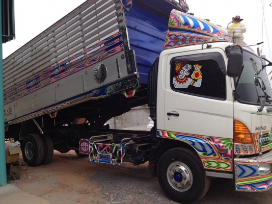 HINO FC9J SIRI500 ดั้มเกษตรปี 53 เครื่อง 150 รถมือเดววิ่งน้อย 4หมื่นก่าโล