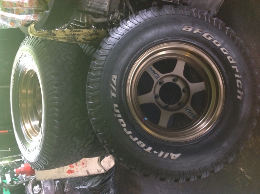 ขายล้อte37 พร้อมยางBF Goodrich โหดๆ