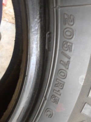 BRIDGESTONE DURAVIS R611   มีคู่เดียว    TEL.081-427-3941
