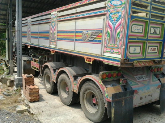 หัวลากพร้อมหาง3เพลา9เมตรดีเซลร่วมก๊าซNGV หัวลากพร้อมหาง3เพลา9เมตรดีเซลร่วมก๊าซNGV