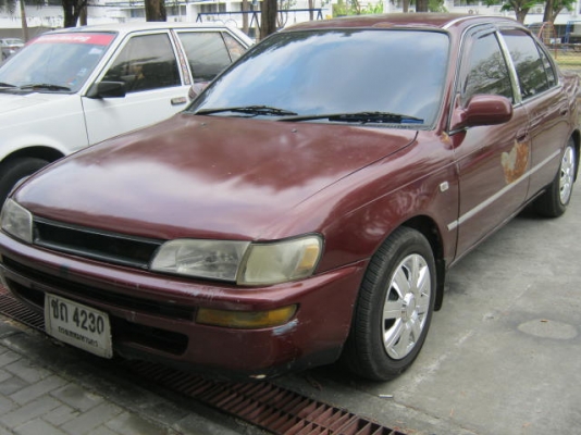 ขายTOYOTA COROLLAสามห่วงปี94หัวฉีดเกียร์ออโตใช้แก๊ส/น้ำมัน49000 ขายTOYOTA COROLLAสามห่วงปี94หัวฉีดเกียร์ออโตใช้แก๊ส/น้ำมัน49000