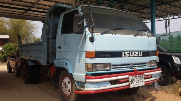 ISUZU NPR59LU 115 ดั้มห้างแท้เปลี่ยนหัว เกียร์สั้นยกหัวได้ Fหน้าหลัง